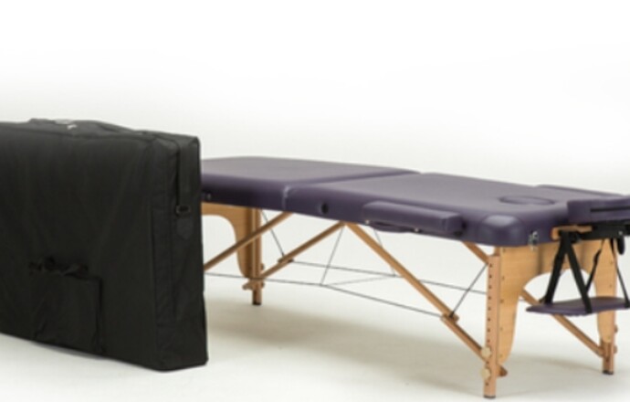Массажный стол Body fit (фиолетовый)